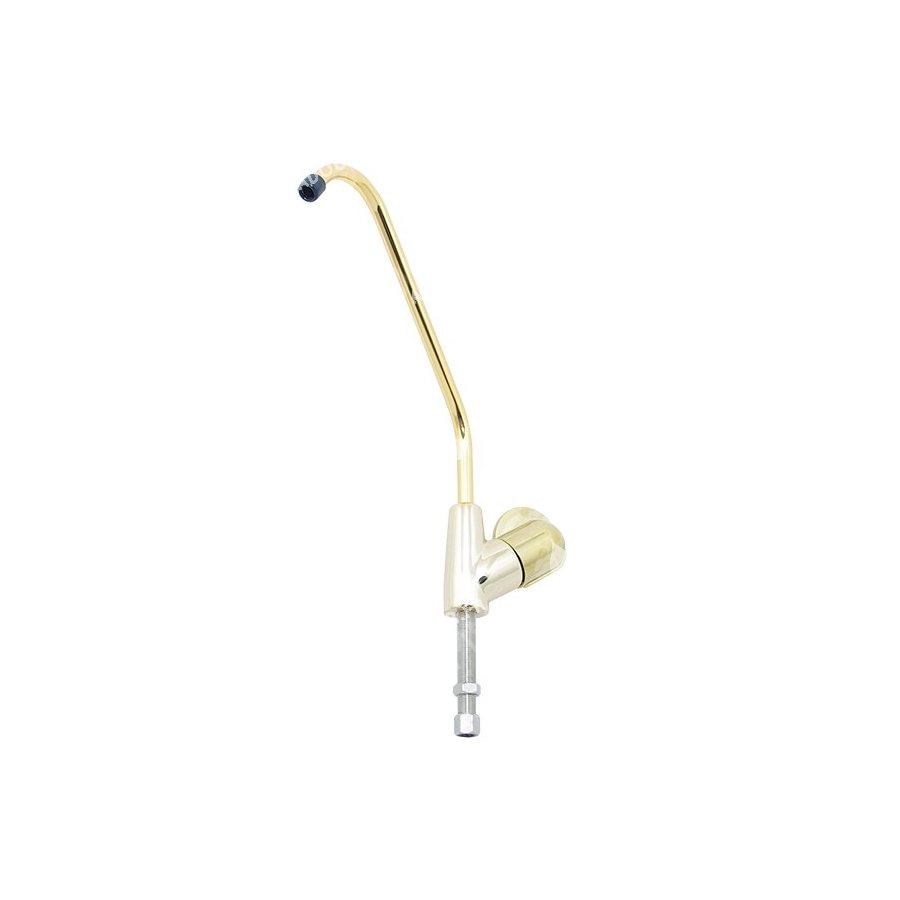 Robinet de luxe long doré