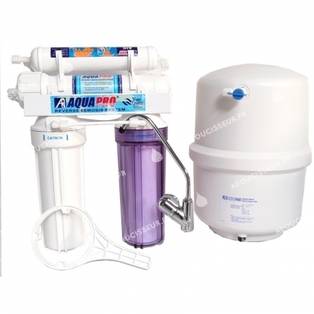 Osmoseur 4 niveaux 50 gallons