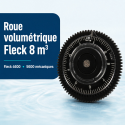 Roue volumétrique de décomptage Fleck