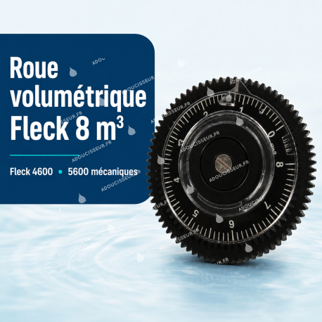 Roue volumétrique de décomptage Fleck