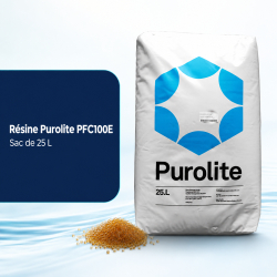 Résine Purolite Purofine PFC100E pour adoucisseur – Sac 25 L