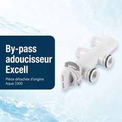 By-pass d'Origine Aqua 2000 pour Adoucisseur Excell & Hydro@Home