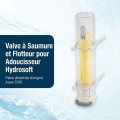 Valve à Saumure et Flotteur pour Adoucisseur Hydrosoft