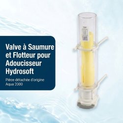 Valve à Saumure et Flotteur pour Adoucisseur Hydrosoft