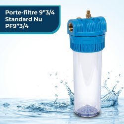 Porte filtre 9'' 3/4