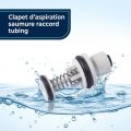 Clapet d'aspiration de saumure