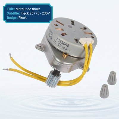 Moteur de timer Fleck 5600 mécanique 230 V – 26775