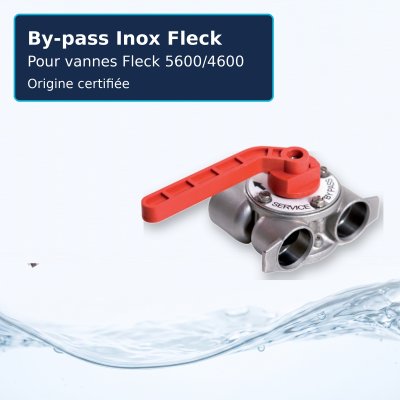 By-pass inox pour vanne Fleck