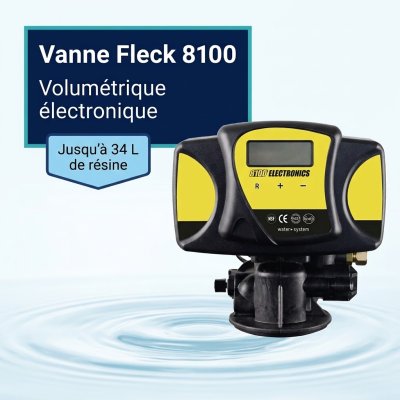 Vanne FLECK 8100 Electronics volumétrique électronique