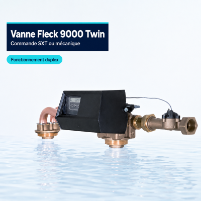 Vanne Fleck duplex 9000/1600 SXT volumétrique électronique