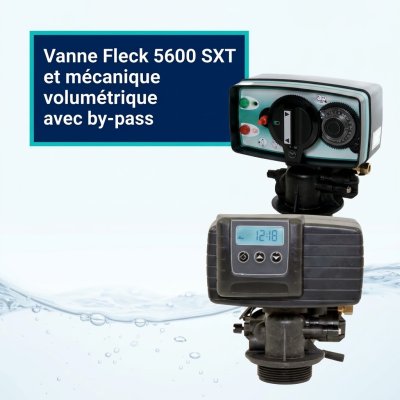 Vanne Fleck 5600 SXT et mécanique volumétrique avec by-pass