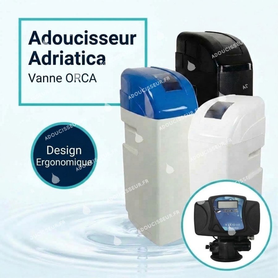 Adoucisseur Adriatica 10 à 30 L - vanne ORCA électronique