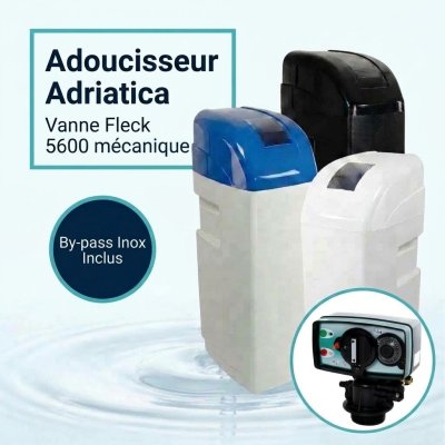 Adoucisseur Adriatica 10 à 30 L - vanne Fleck 5600 mécanique