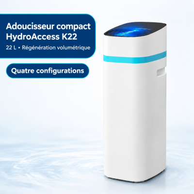 Adoucisseur compact HydroAccess K22 – 22 L