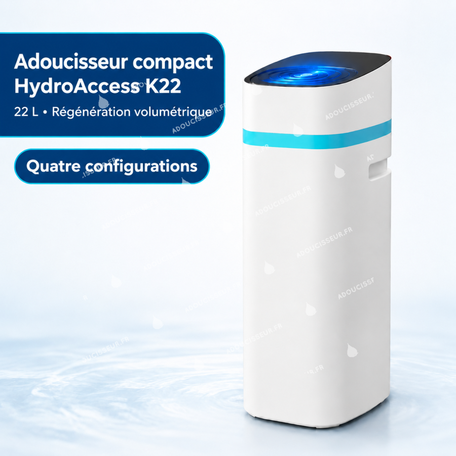 Adoucisseur compact HydroAccess K22 – 22 L