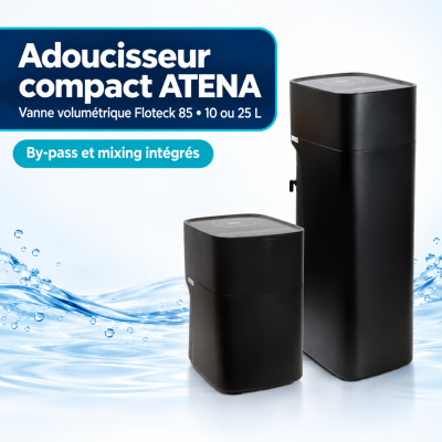 Adoucisseur compact ATENA à vanne Floteck 85