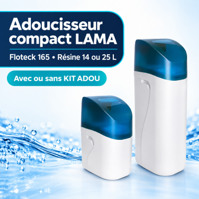 Adoucisseur compact LAMA à vanne Floteck 165