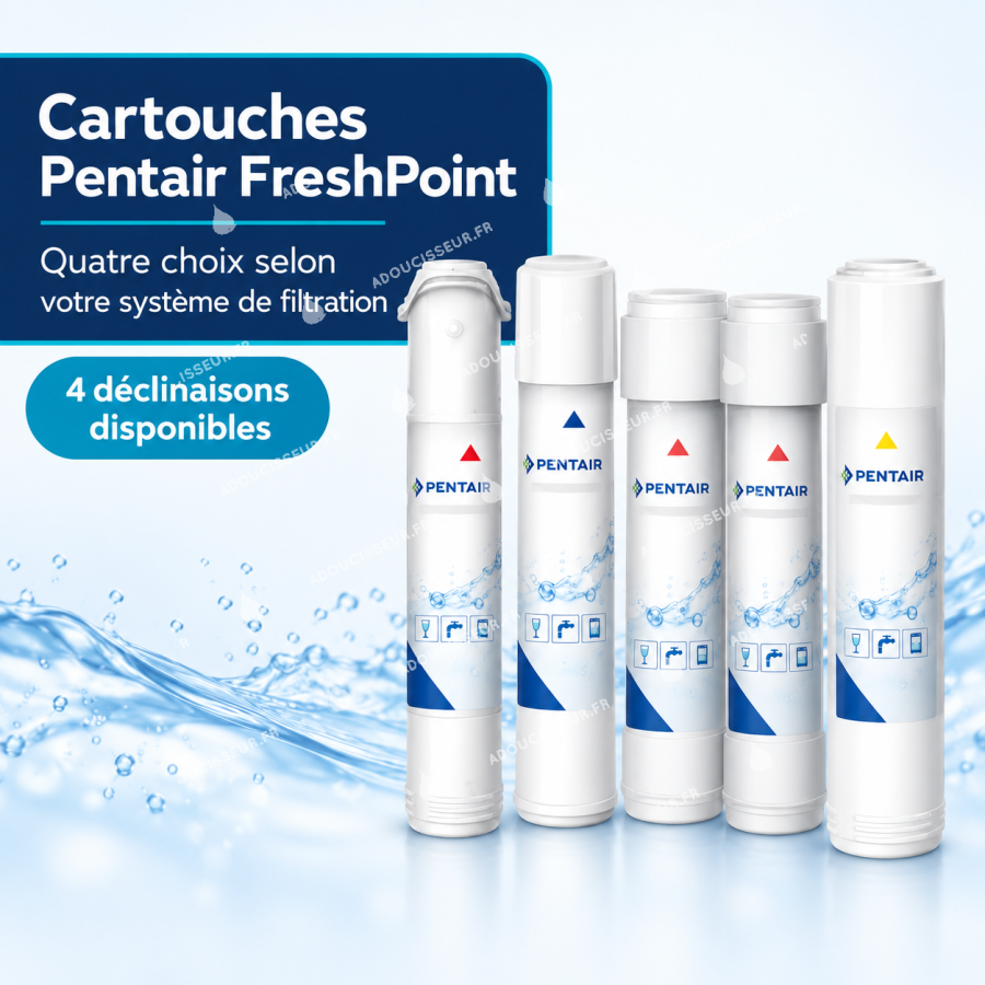 Cartouches de remplacement Pentair FreshPoint