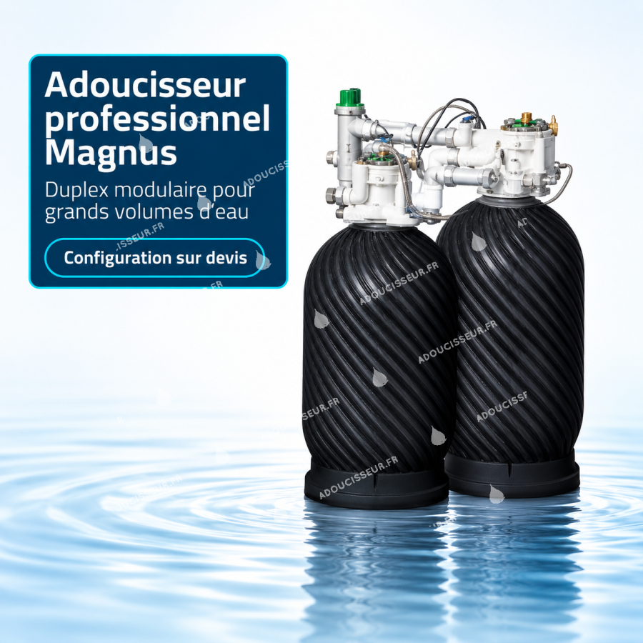 Adoucisseur professionnel modulaire Magnus