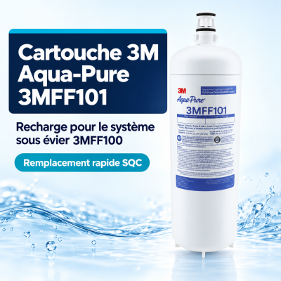 Cartouche de remplacement 3M Aqua-Pure 3MFF101