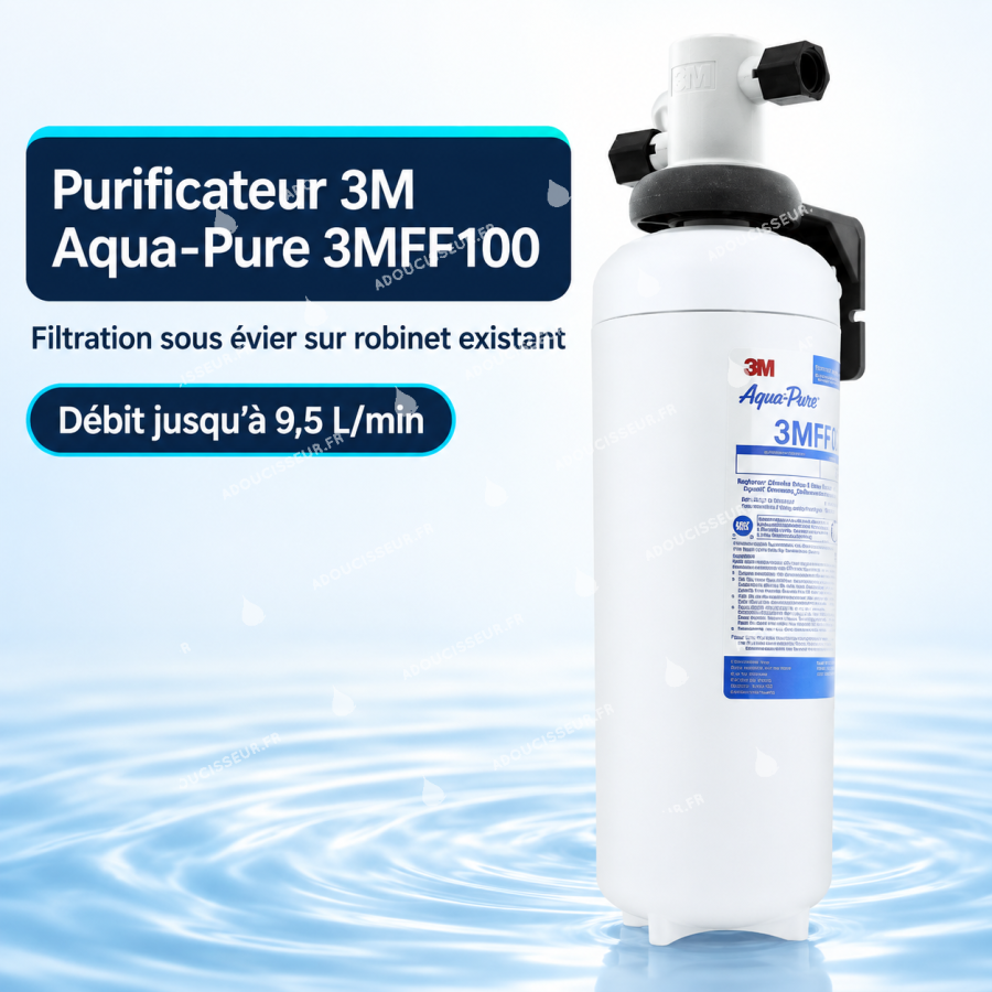 Purificateur sous évier 3M Aqua-Pure 3MFF100