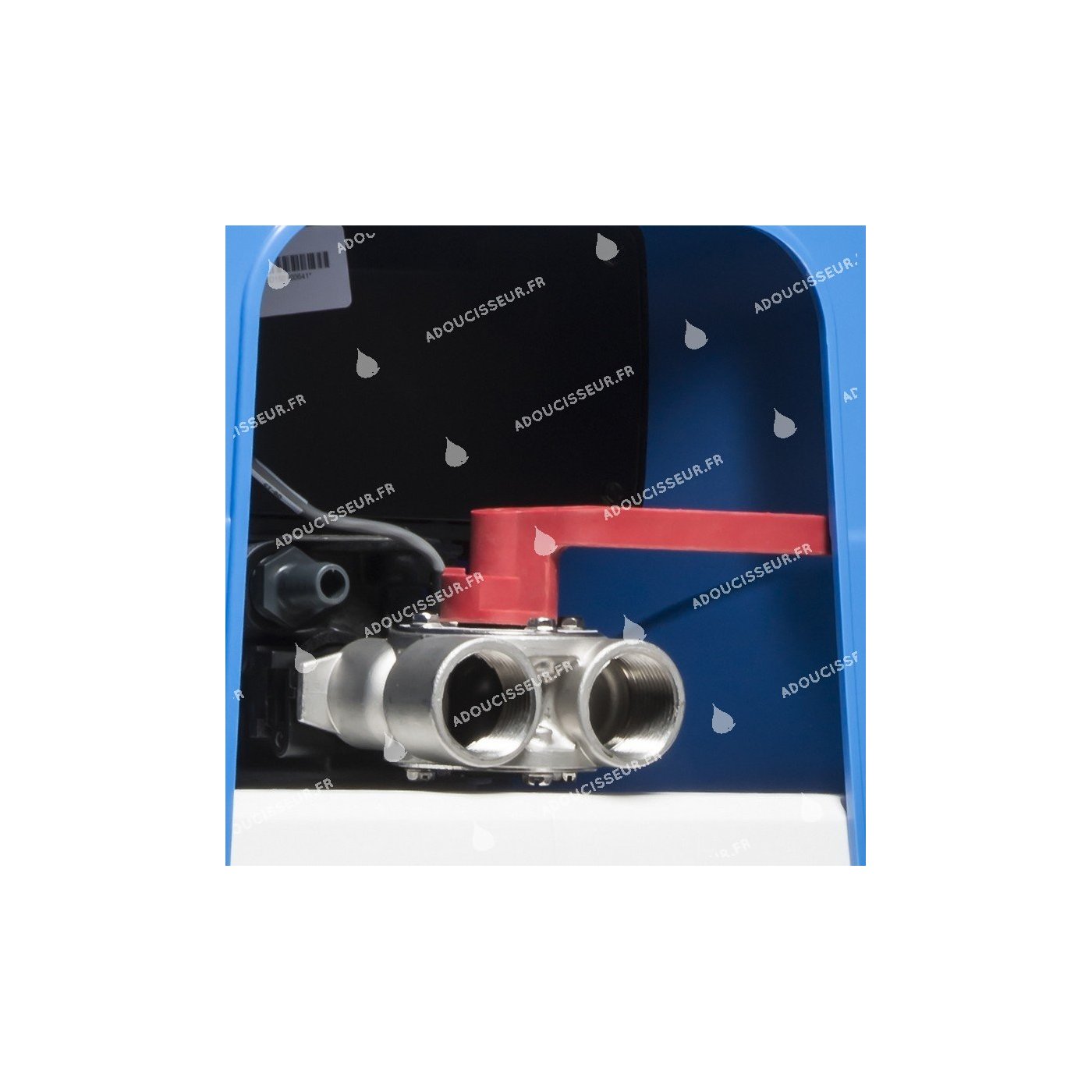 By-pass Inox Pour Vanne Fleck 5600/5800 SXT – 1" Femelle 26/34 – Pièce Détachée Adoucisseur