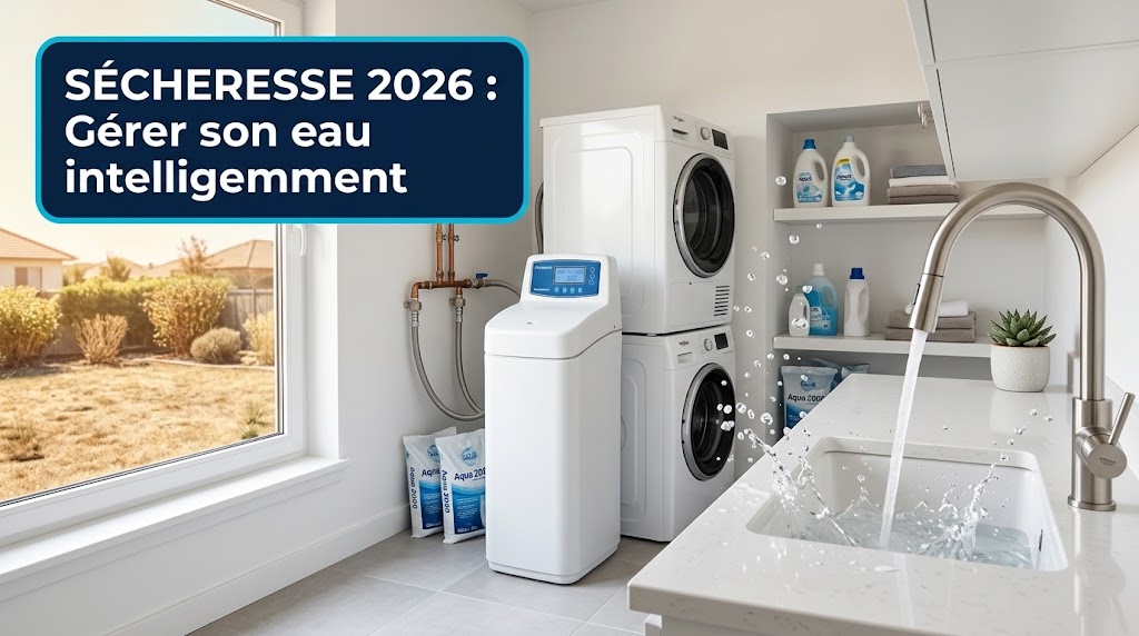 Adoucisseur d'Eau et Sécheresse 2026 : Comment économiser l'eau sans sacrifier votre confort ?