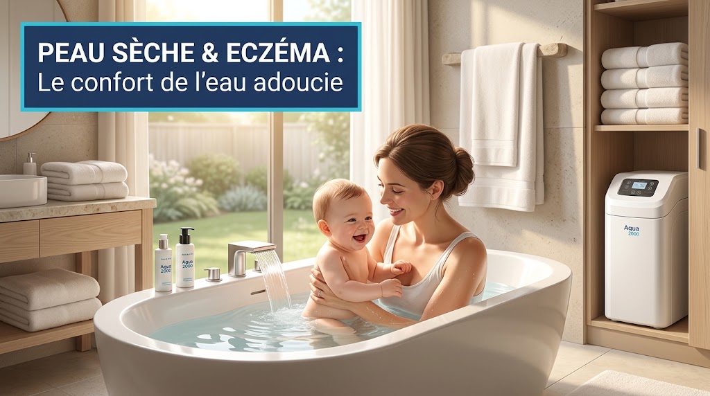 Santé, Peau Atopique et Eau Adoucie