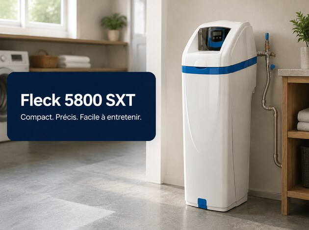 Adoucisseur d&rsquo;eau compact Fleck 5800 SXT TopCab